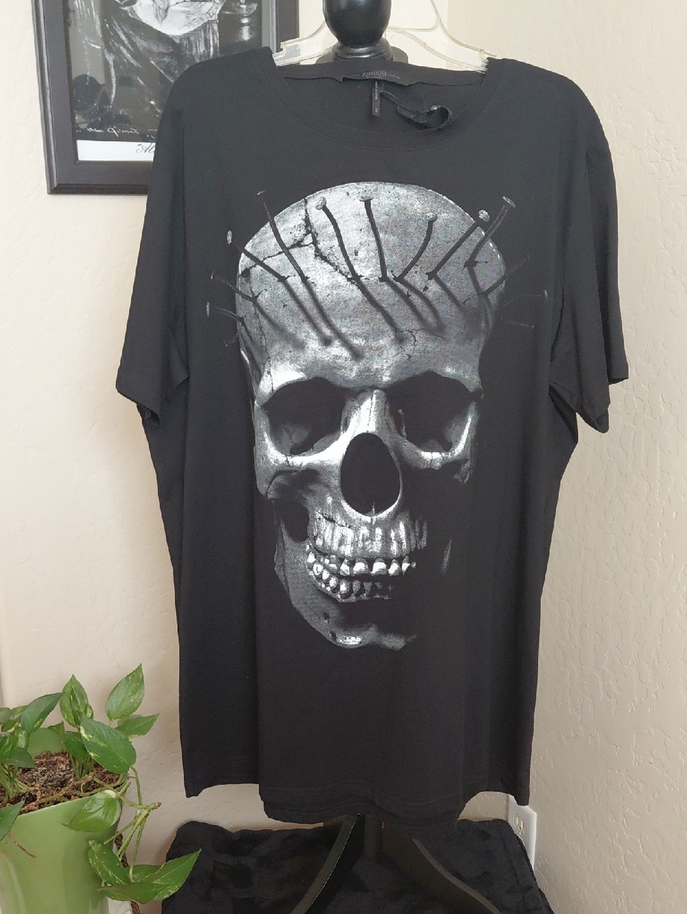 KILLSTAR 4X Black Graphic Skull T-Shirt
